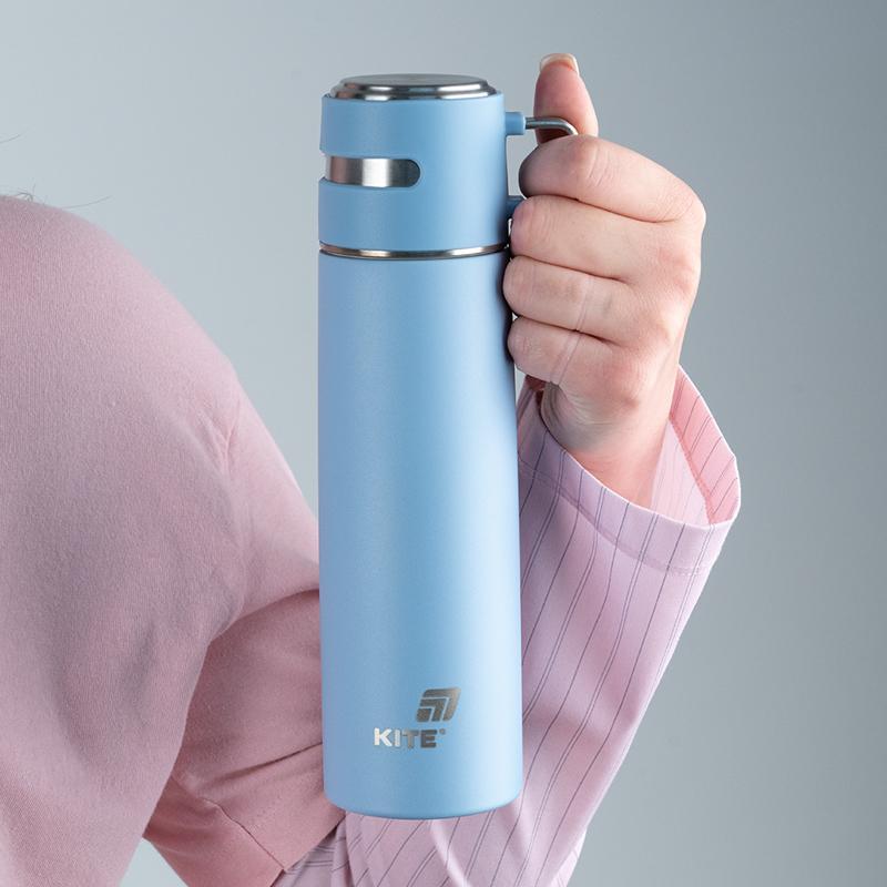 Термос Kite 500 мл Блакитний K25-1224-2