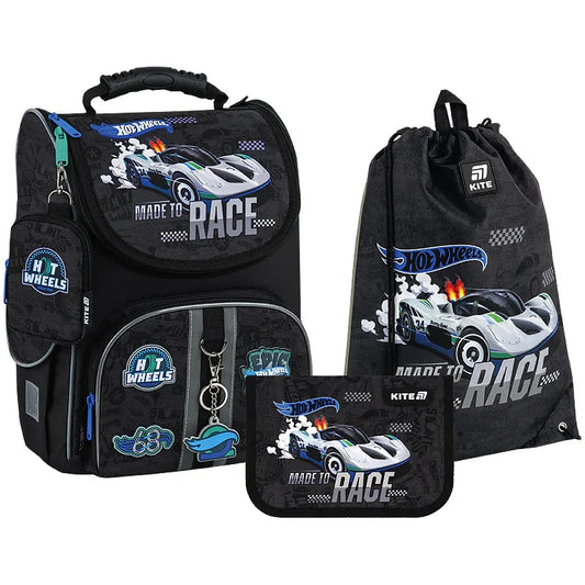 Шкільний набір Kite Education Hot Wheels SET_HW25-501S