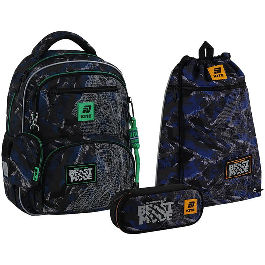 Шкільний набір Kite Education Beast Mode SET_K25-773M-3