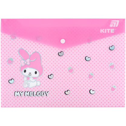 Папка на кнопці Kite My Melody А4 HK25-244-3