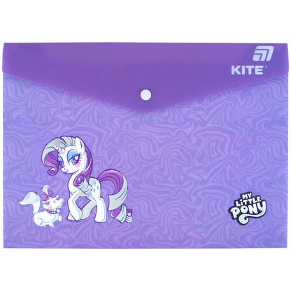 Папка на кнопці Kite My Little Pony LP25-244, A4