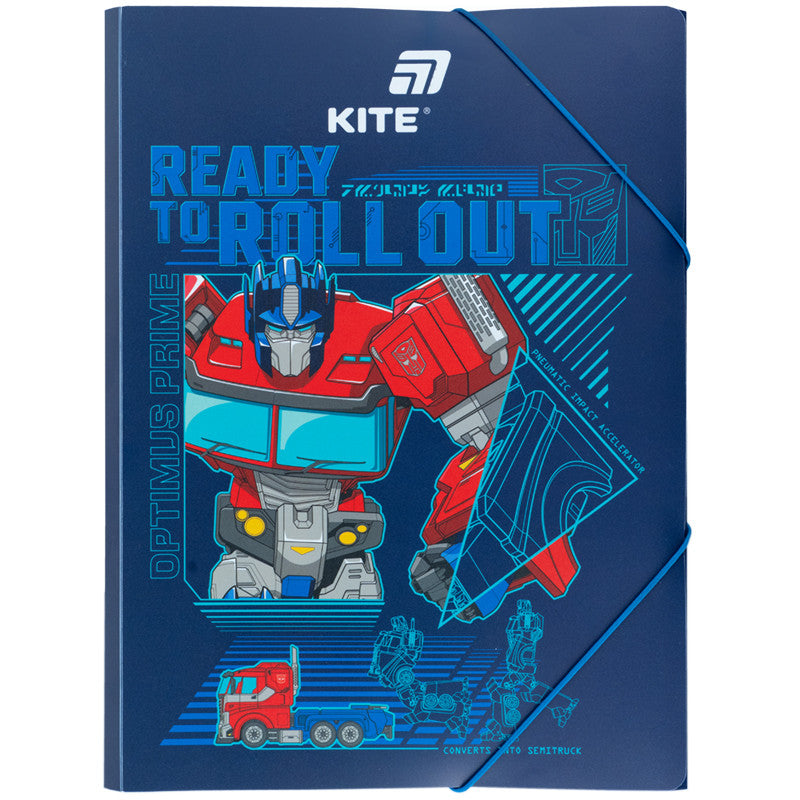 Папка на гумці Kite Transformers A4 TF25-247