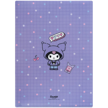 Папка-куточок з клапаном Kite Kuromi HK25-248-1, A4