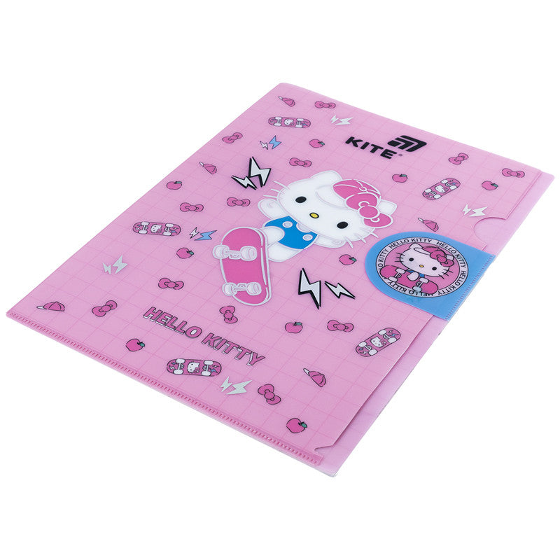 Папка-куточок з клапаном Kite Hello Kitty HK25-248-4, A4