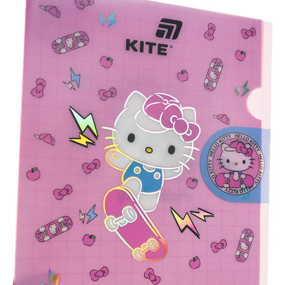 Папка-куточок з клапаном Kite Hello Kitty HK25-248-4, A4