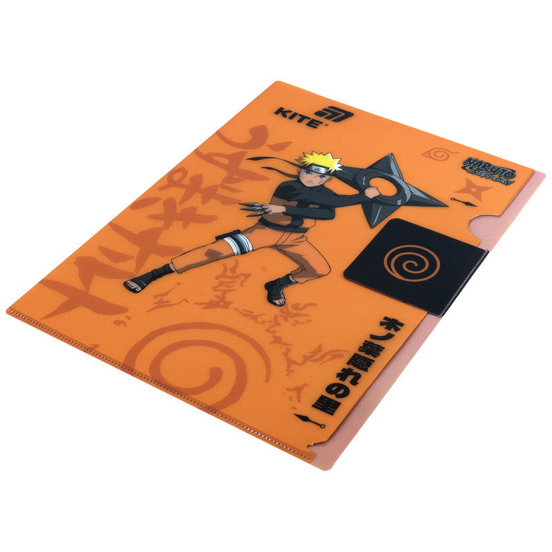 Папка-куточок з клапаном Kite Naruto NR25-248, A4