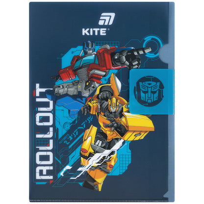 Папка-куточок з клапаном Kite Transformers TF25-248, A4