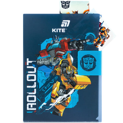 Папка-куточок з клапаном Kite Transformers TF25-248, A4