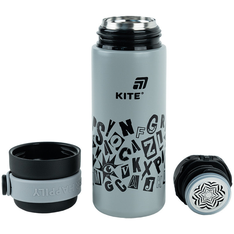 Термос Kite 500 мл Сірий K25-1222-2