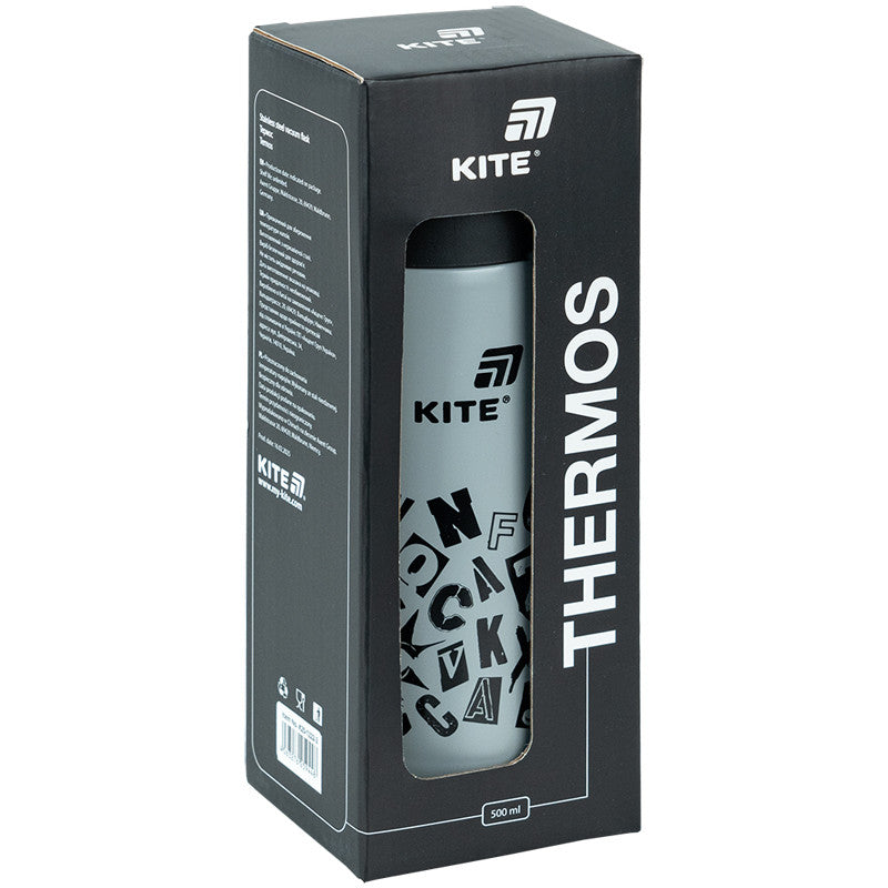 Термос Kite 500 мл Сірий K25-1222-2