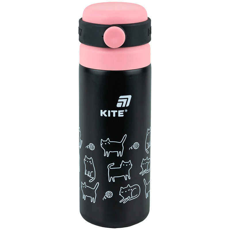 Термос Kite 500 мл Чорний K25-1222-3