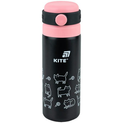 Термос Kite 500 мл Чорний K25-1222-3