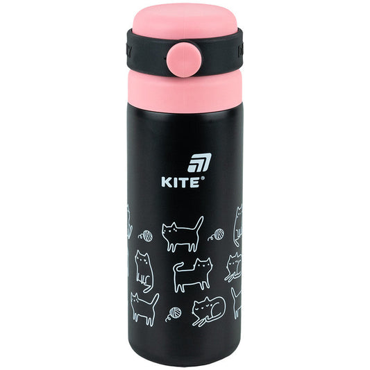 Термос Kite 500 мл Чорний K25-1222-3
