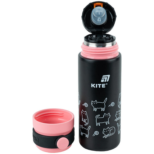 Термос Kite 500 мл Чорний K25-1222-3
