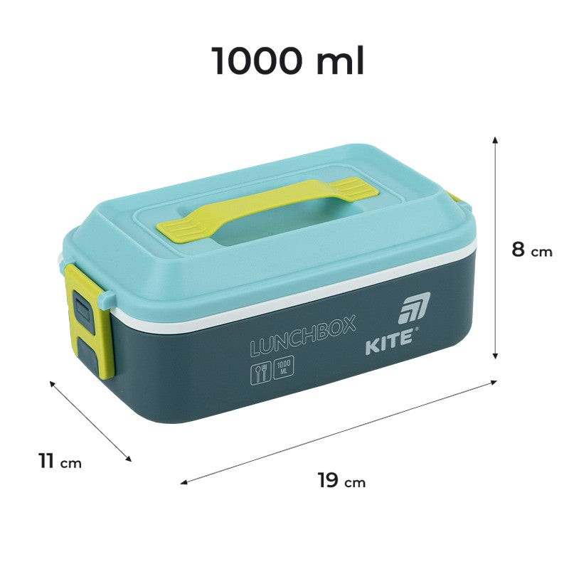 Ланчбокс Kite 1000 мл Синій K25-1183-2
