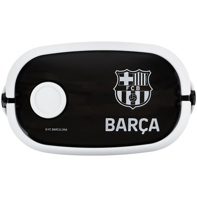 Ланчбокс Kite FC Barcelona 900 мл чорний BC25-1180