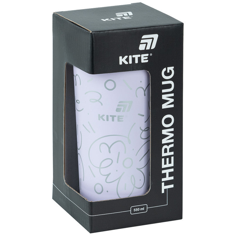 Термокружка Kite 550 мл Фіолетова K25-1226-2