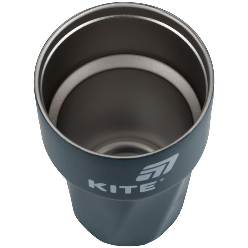 Термокружка Kite 450 мл сіра K25-1220-1