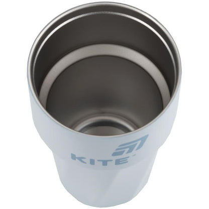 Термокружка Kite 450 мл сіро-блакитна K25-1220-2