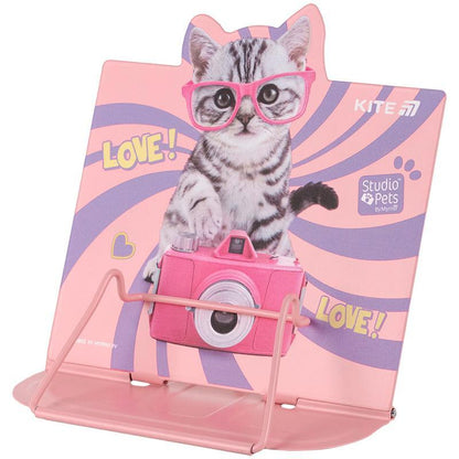 Металева підставка для книг Kite Studio Pets SP25-392