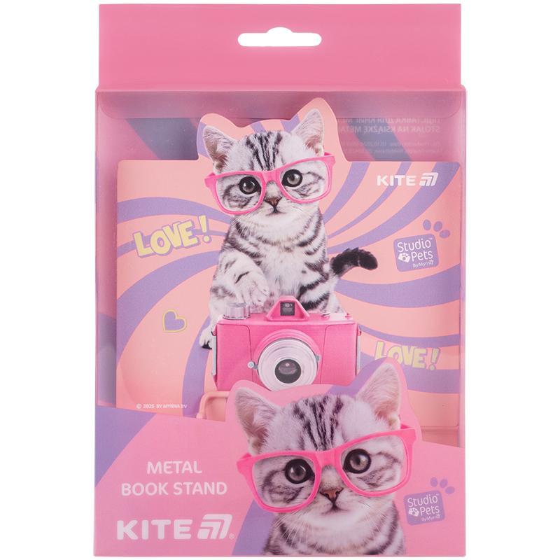 Металева підставка для книг Kite Studio Pets SP25-392