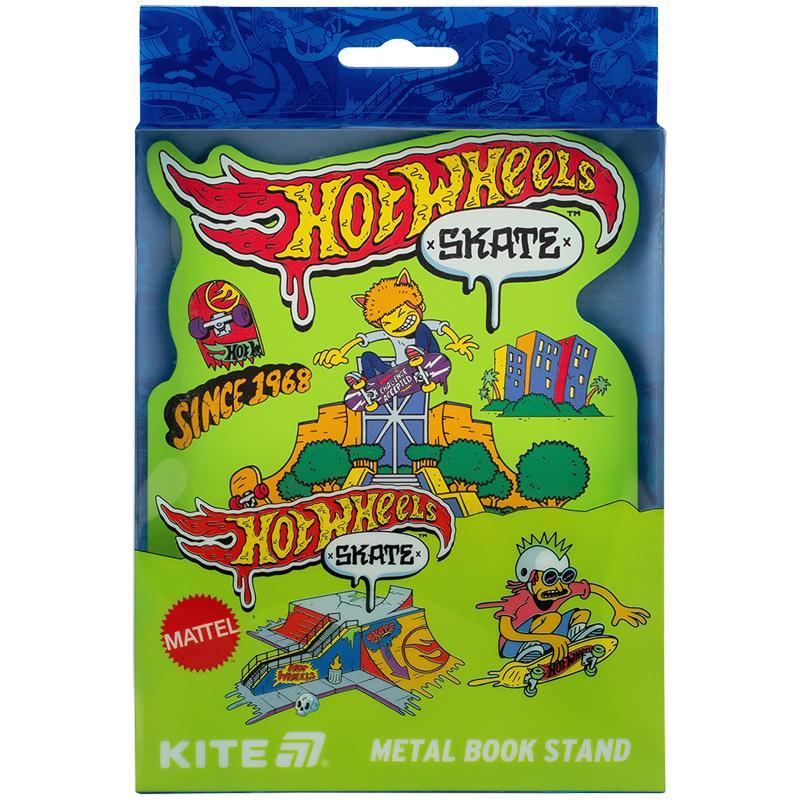 Металева підставка для книг Kite Hot Wheels HW25-392