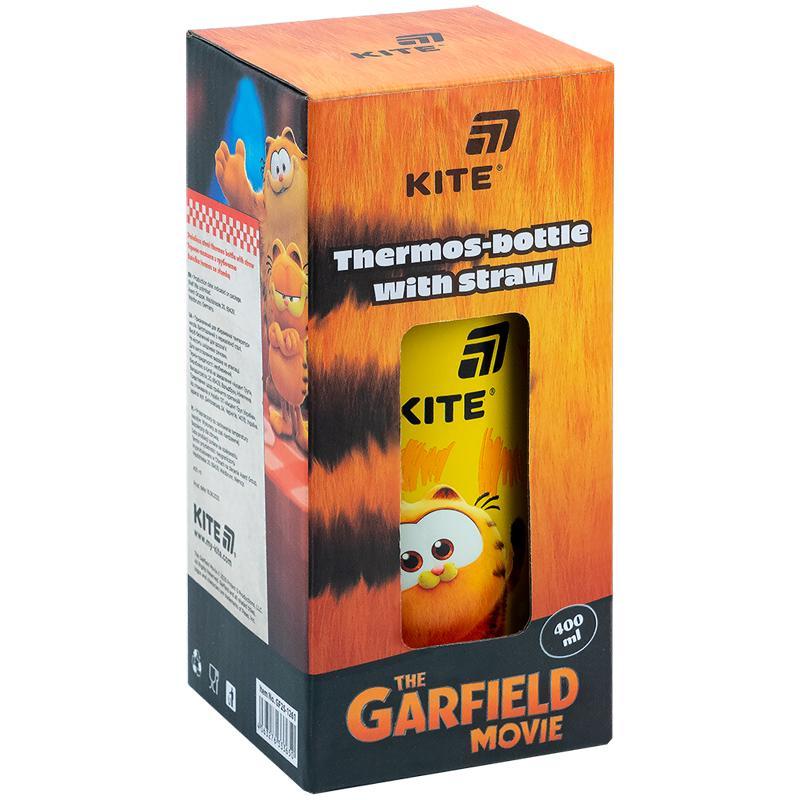 Термос з трубочкою Kite Garfield 400 мл GF25-1261