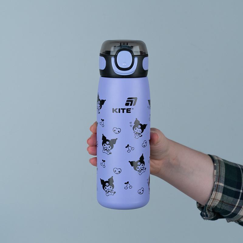 Термос з трубочкою Kite Kuromi HK25-1262