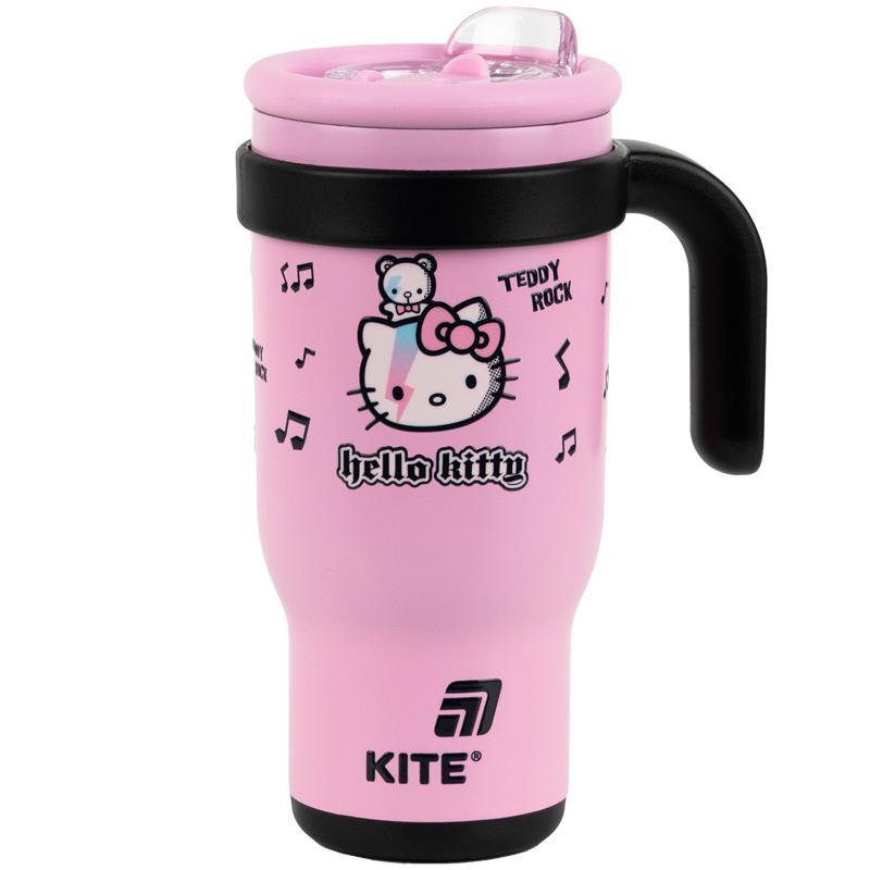 Термокухоль з трубочкою Kite 530 мл Hello Kitty HK25-1266