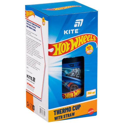 Термочашка Kite 350 мл Hot Wheels HW25-1263