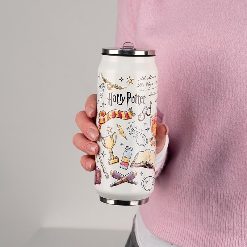 Термочашка з трубочкою Kite 500 мл Harry Potter HP25-1264
