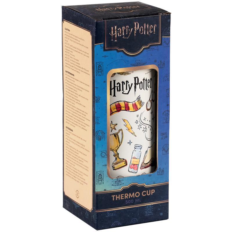 Термочашка з трубочкою Kite 500 мл Harry Potter HP25-1264