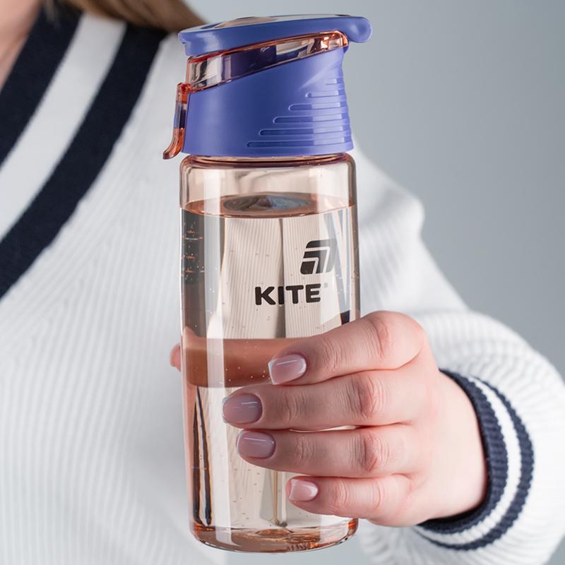Пляшечка для води Kite K25-401-4, 550 мл, рожева
