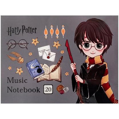 Зошит для нот Kite Harry Potter, А5, 20 аркушів, HP26-405