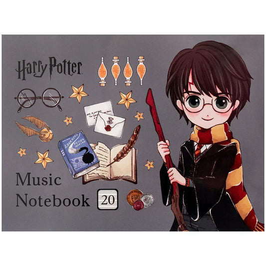 Зошит для нот Kite Harry Potter, А5, 20 аркушів, HP26-405