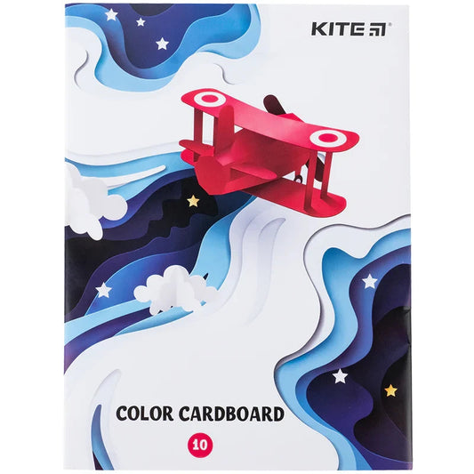 Картон кольоровий односторонній Kite А5 K24-1257