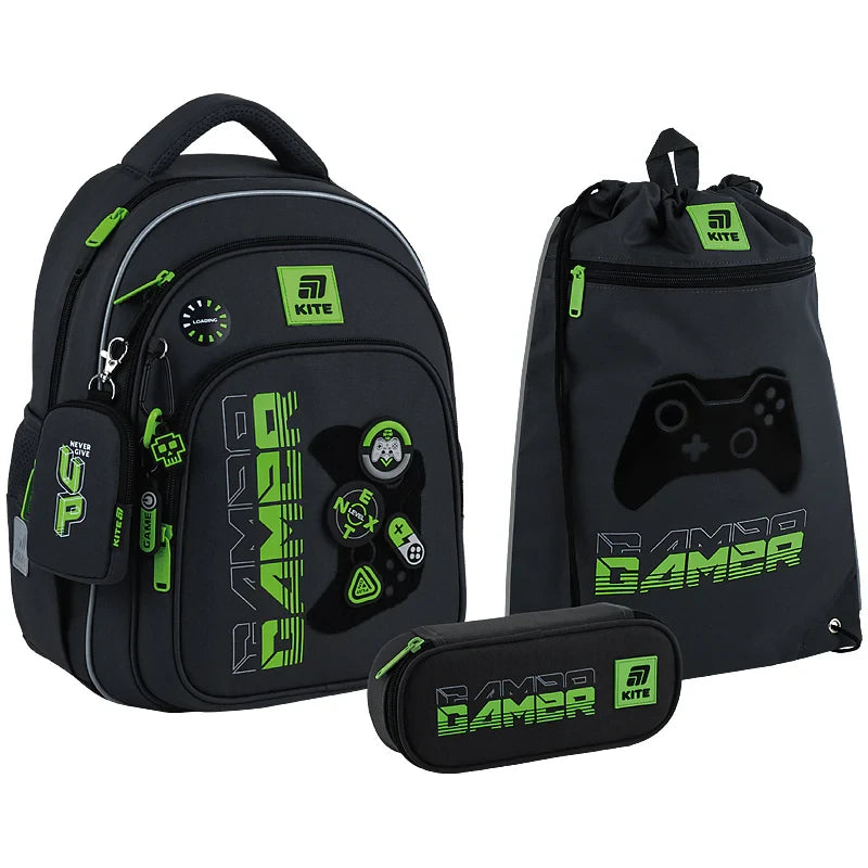 Шкільний набір Kite Education Gamer SET_K25-763S-2