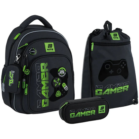 Шкільний набір Kite Education Gamer SET_K25-763S-2