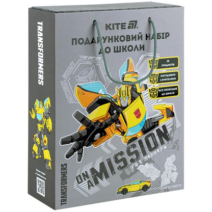 Подарунковий набір до школи Kite Transformers 28 предметів TF25-S01