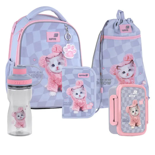 Шкільний набір Kite 5 в 1 Education Studio Pets SET_SP26-555S