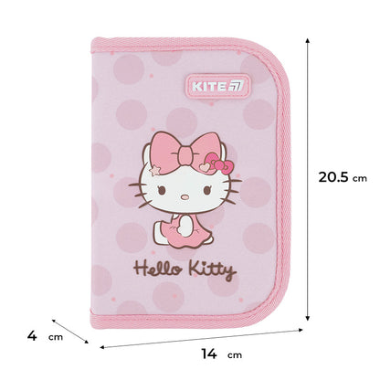 Пенал без наповнення Kite Hello Kitty HK26-621-1, 1 відділення, 1 відворот