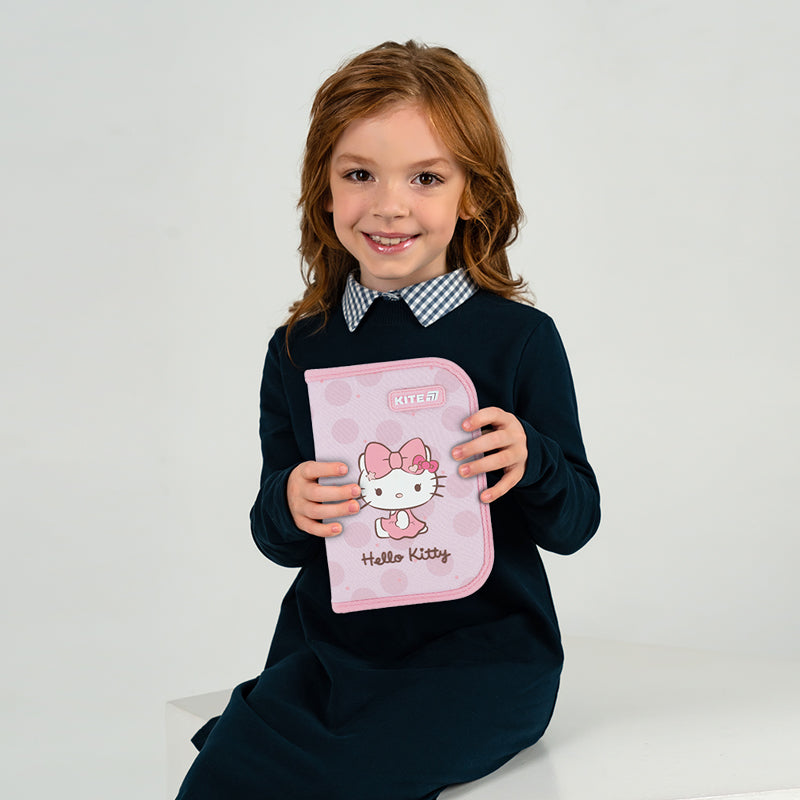 Пенал без наповнення Kite Hello Kitty HK26-621-1, 1 відділення, 1 відворот
