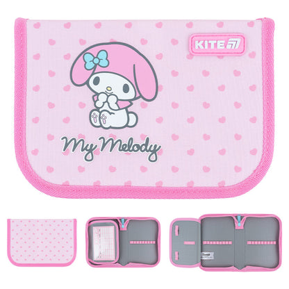 Пенал без наповнення Kite Hello Kitty HK26-621-3, 1 відділення, 1 відворот