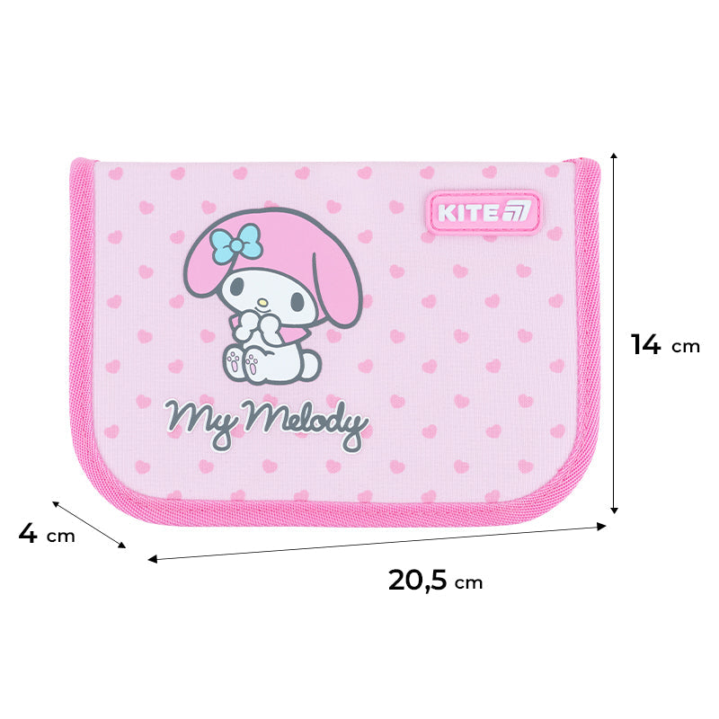 Пенал без наповнення Kite Hello Kitty HK26-621-3, 1 відділення, 1 відворот