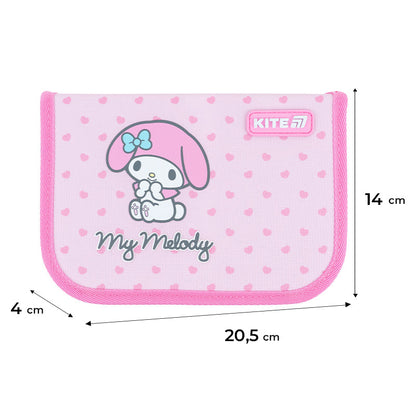 Пенал без наповнення Kite Hello Kitty HK26-621-3, 1 відділення, 1 відворот