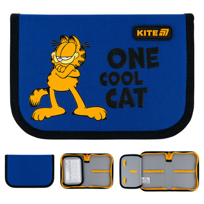 Пенал без наповнення Kite Garfield GF26-621, 1 відділення, 1 відворот