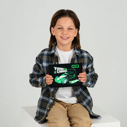 Пенал без наповнення Kite Hot Wheels HW26-621, 1 відділення, 1 відворот