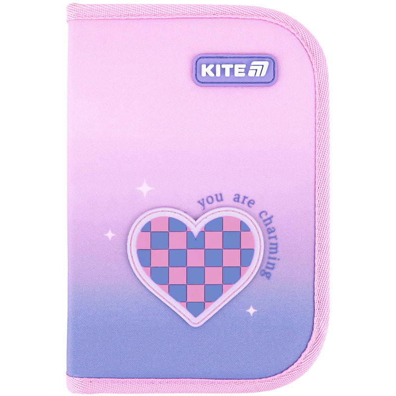 Пенал без наповнення Kite Charming K26-621-1, 1 відділення, 1 відворот