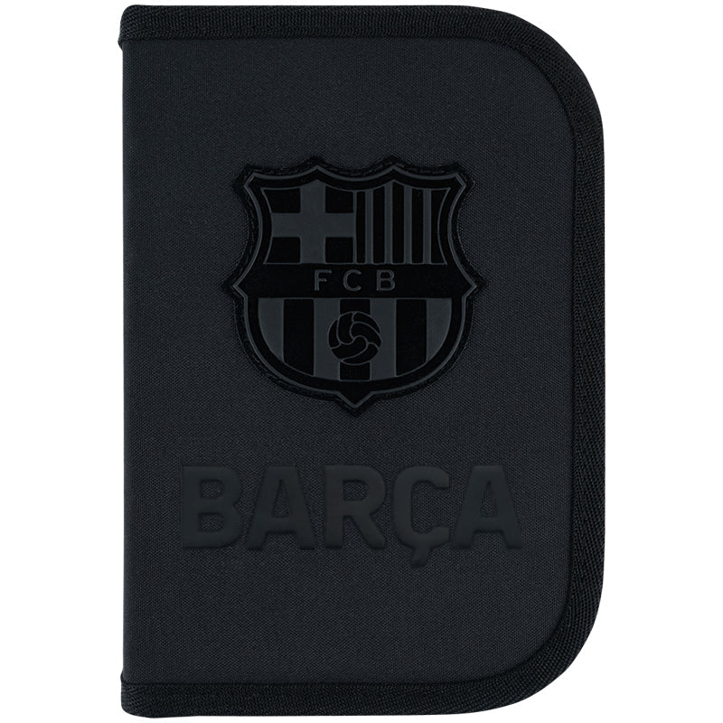 Пенал без наповнення Kite FC Barcelona BC26-622, 1 відділення, 2 відвороти