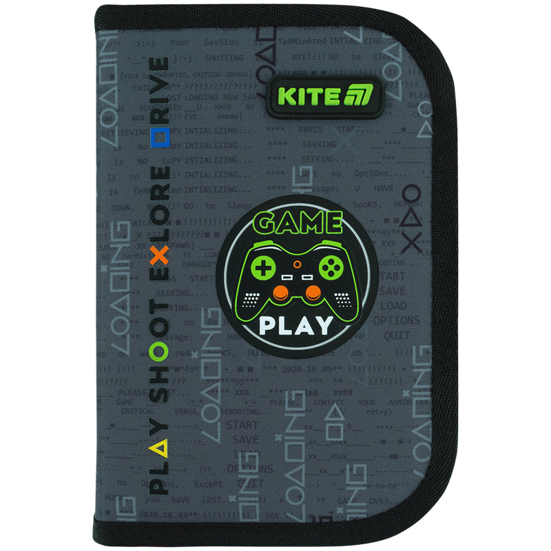 Пенал без наповнення Kite Good Game K26-622-2, 1 відділення, 2 відвороти